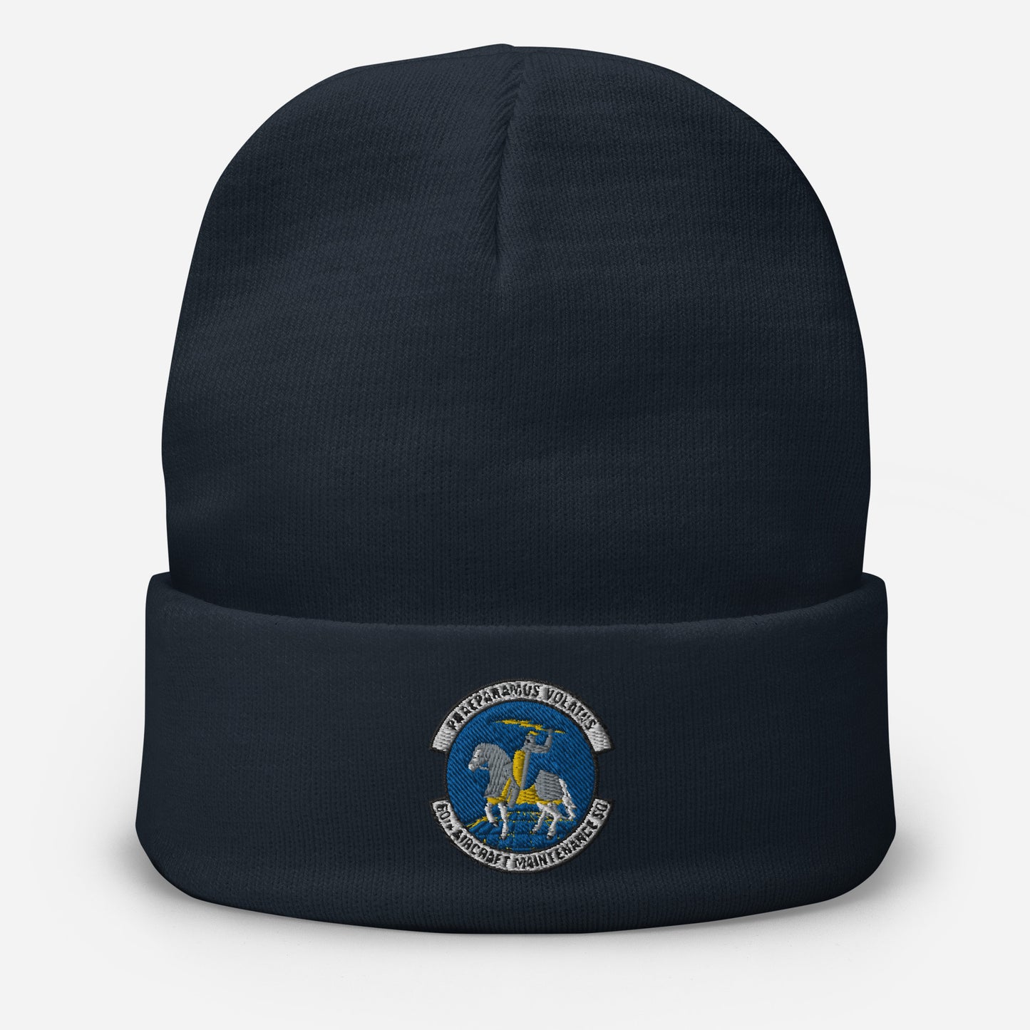 Squadron Patch Embroidered Beanie