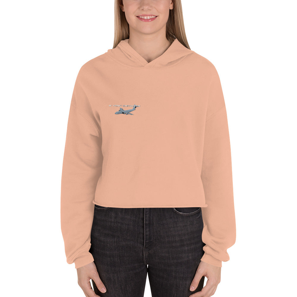 Squadron Patch Crop Hoodie