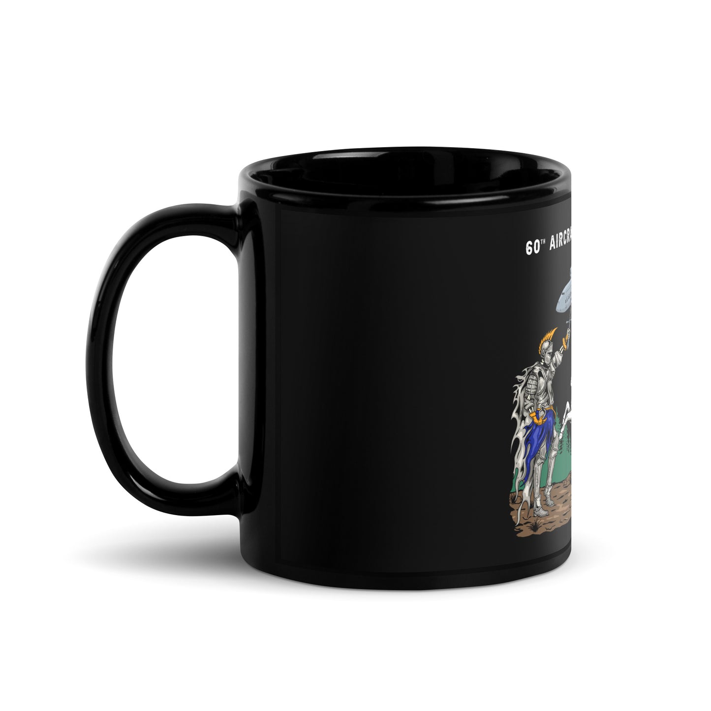 Moral Design Black Glossy Mug